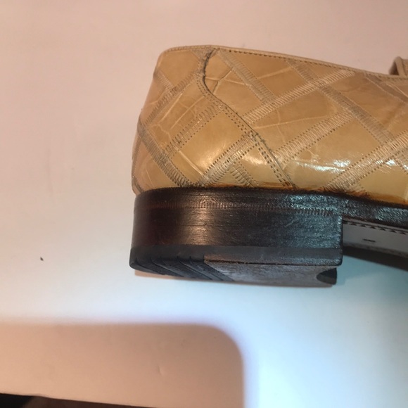 DAVID EDEN Genuine Crocodile Shoes “Diamond”